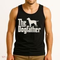 The Dogfather Labrador Funny Dog Owner Tank Top thumb 3