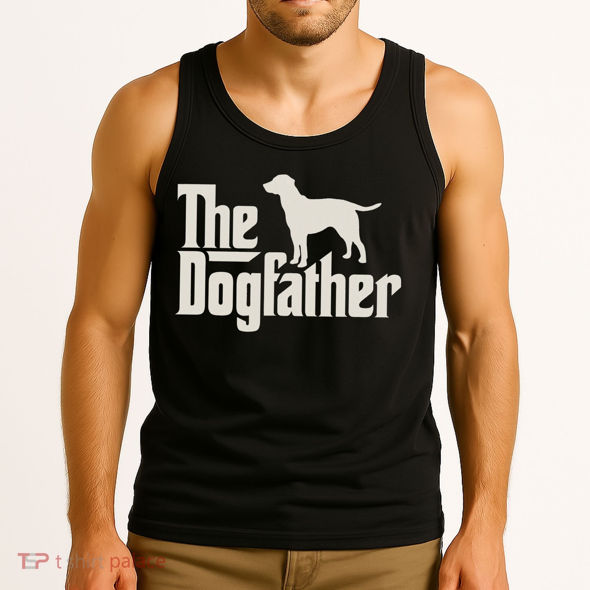 The Dogfather Labrador Funny Dog Owner Tank Top