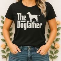 The Dogfather Labrador Funny Dog Owner Women's T-Shirt thumb 2