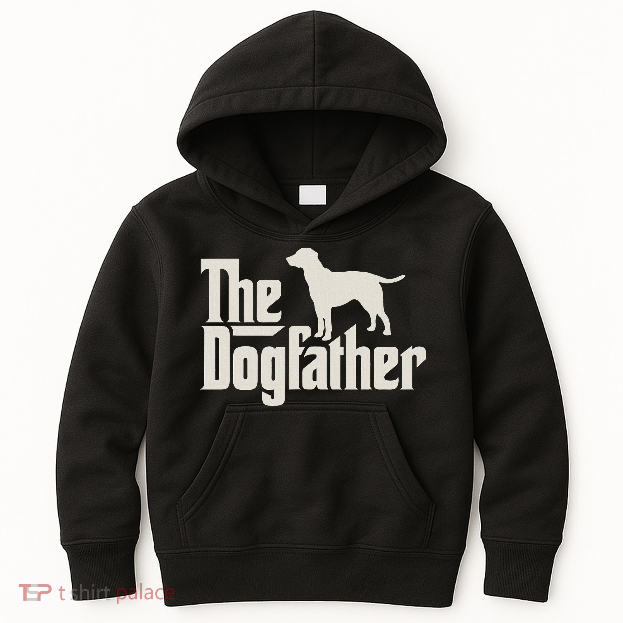 The Dogfather Labrador Funny Dog Owner Kids Hoodie
