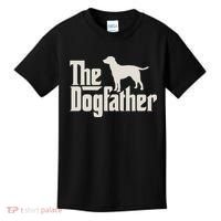 The Dogfather Labrador Funny Dog Owner Kids T-Shirt thumb 0