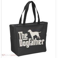 The Dogfather Labrador Funny Dog Owner Tote Bag thumb 2
