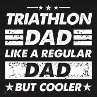 Triathlon Dad Like A Regular Dad Funny Triathlon Great Gift Pajama Set thumb 2