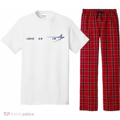 Tweet Davidson Locked In Lockheed Martin Pajama Set