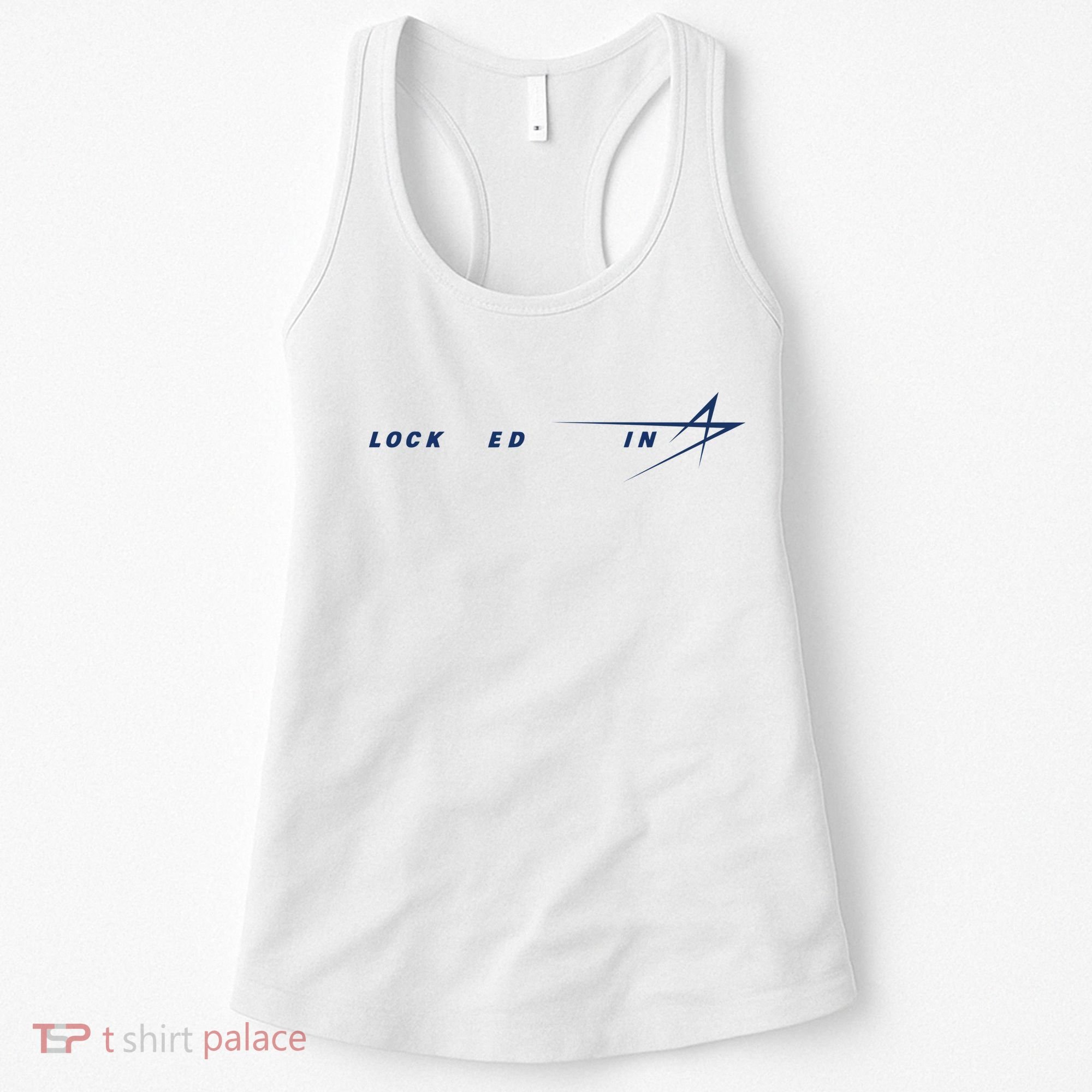 Tweet Davidson Locked In Lockheed Martin Women's Tank Top
