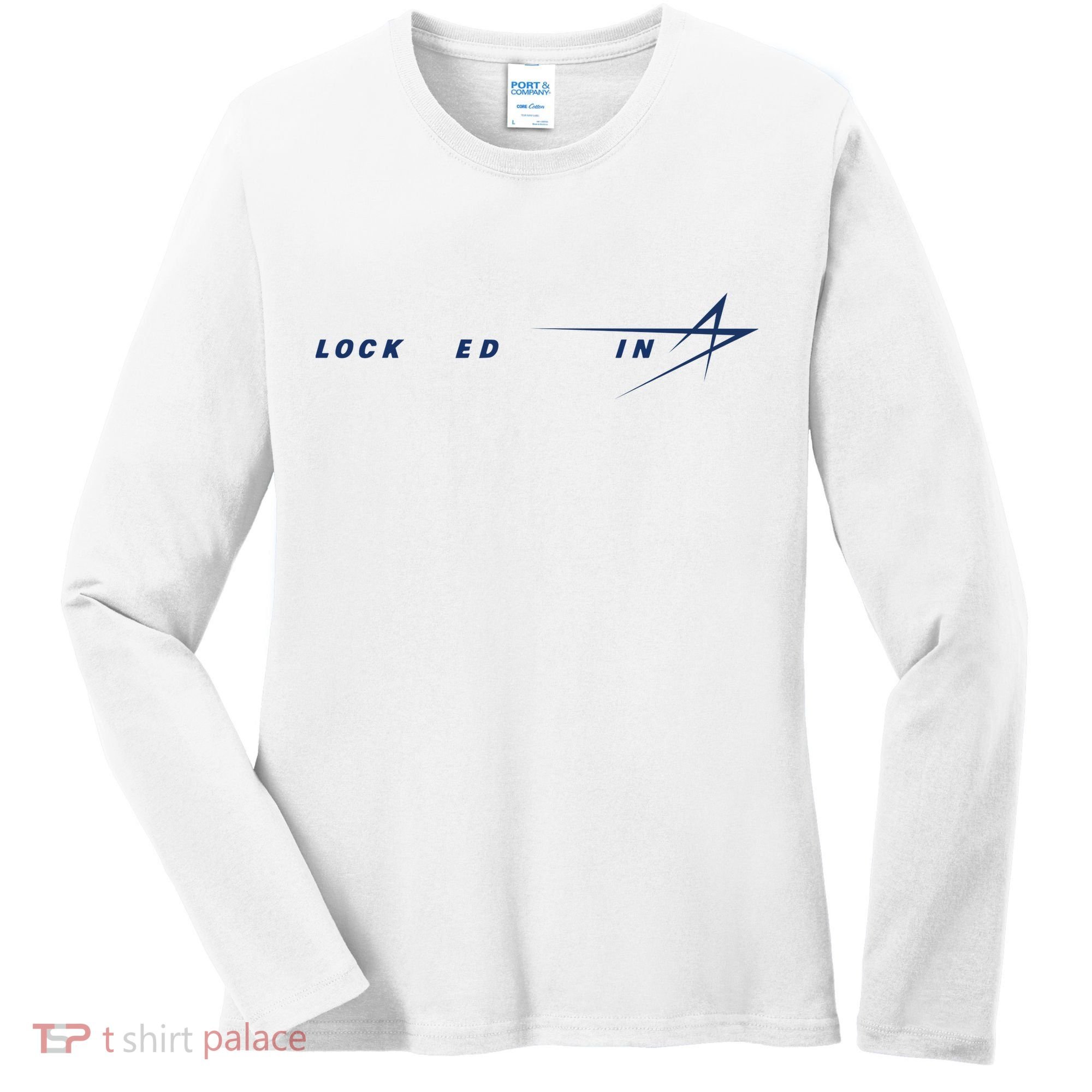 Tweet Davidson Locked In Lockheed Martin Women's Long Sleeve Shirt