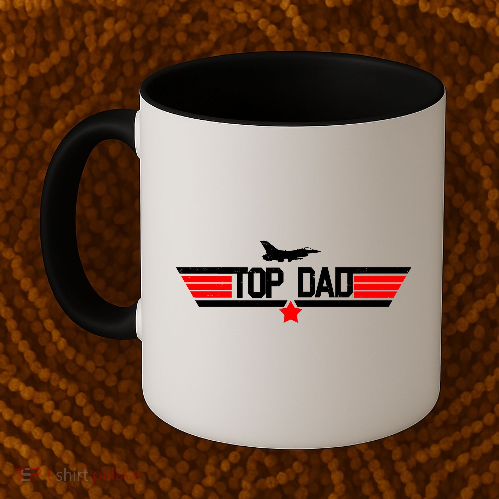 Top Dad Logo Father's Day Coffee Mug