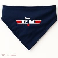 Top Dad Logo Father's Day USA-Made Doggie Bandana thumb 0