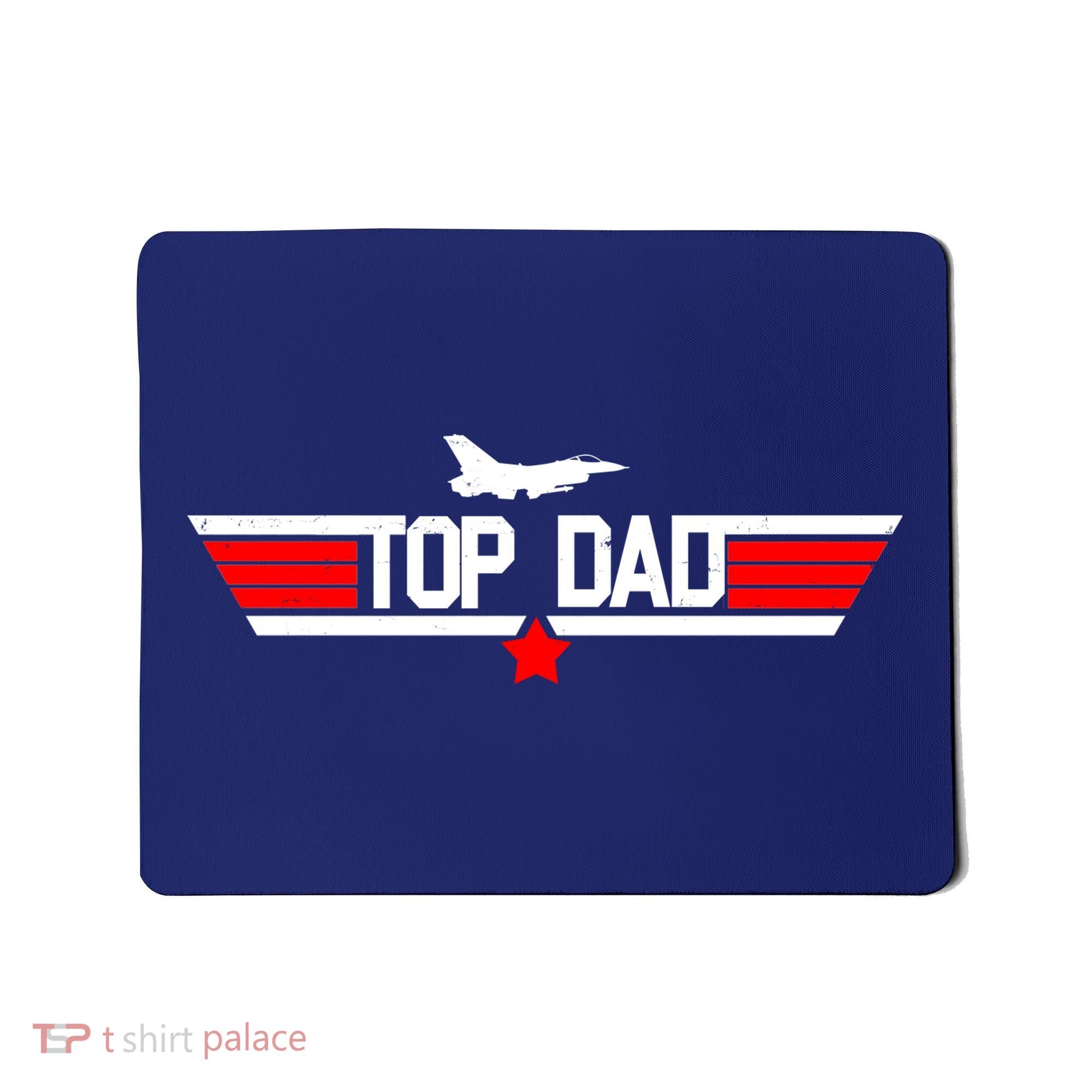Top Dad Logo Father's Day Mousepad