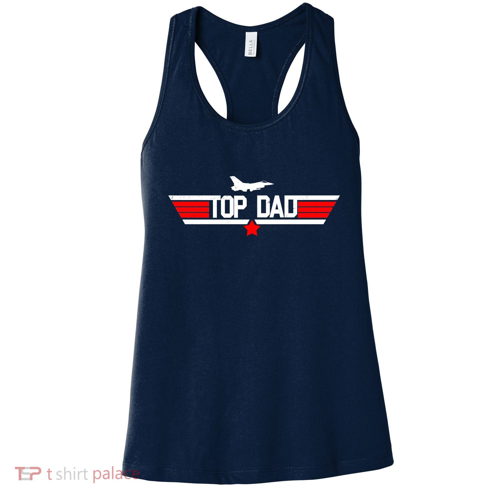 Top Dad Logo Father's Day Women's Tank Top