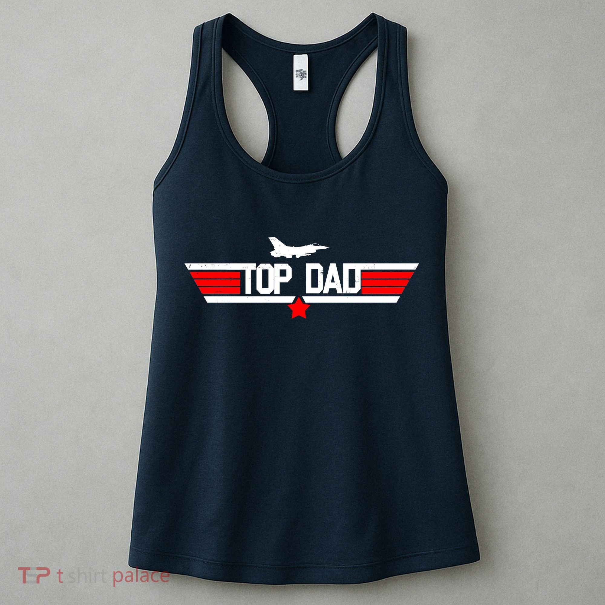 Top Dad Logo Father's Day Women's Tank Top