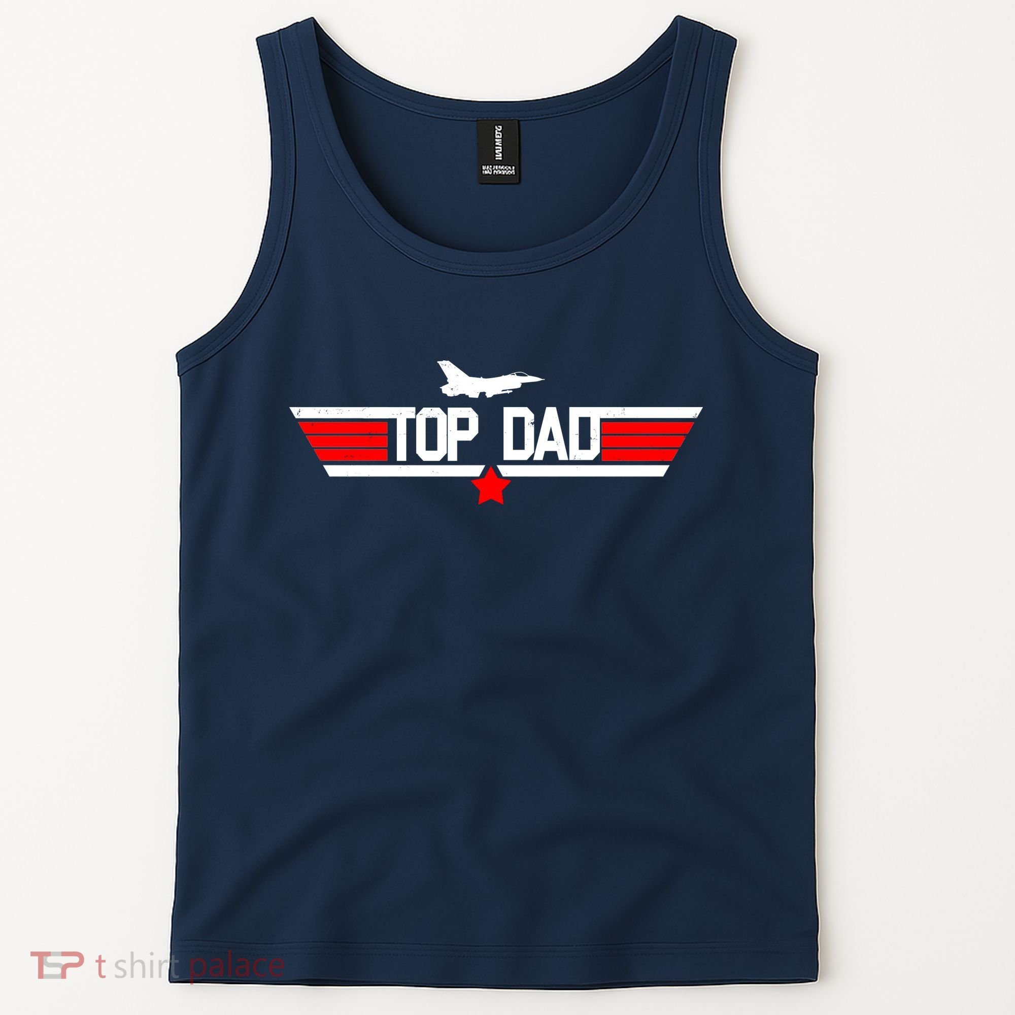 Top Dad Logo Father's Day Tank Top
