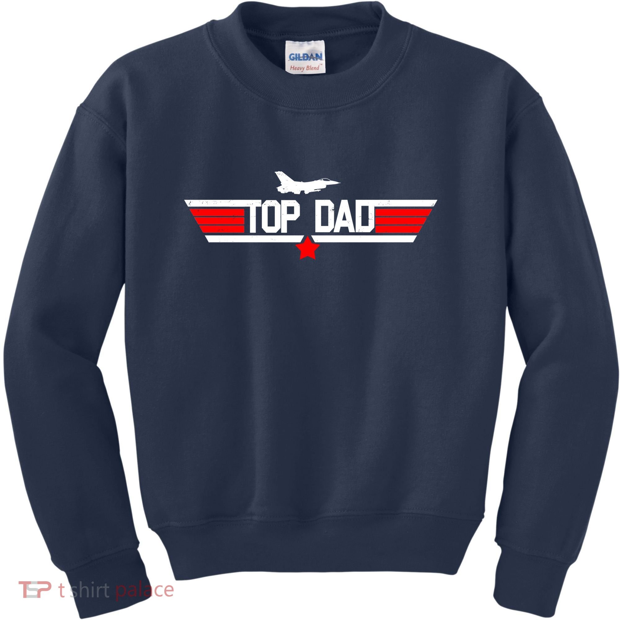 Top Dad Logo Father's Day Kids Sweatshirt
