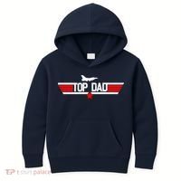 Top Dad Logo Father's Day Kids Hoodie thumb 0