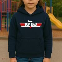 Top Dad Logo Father's Day Kids Hoodie thumb 3