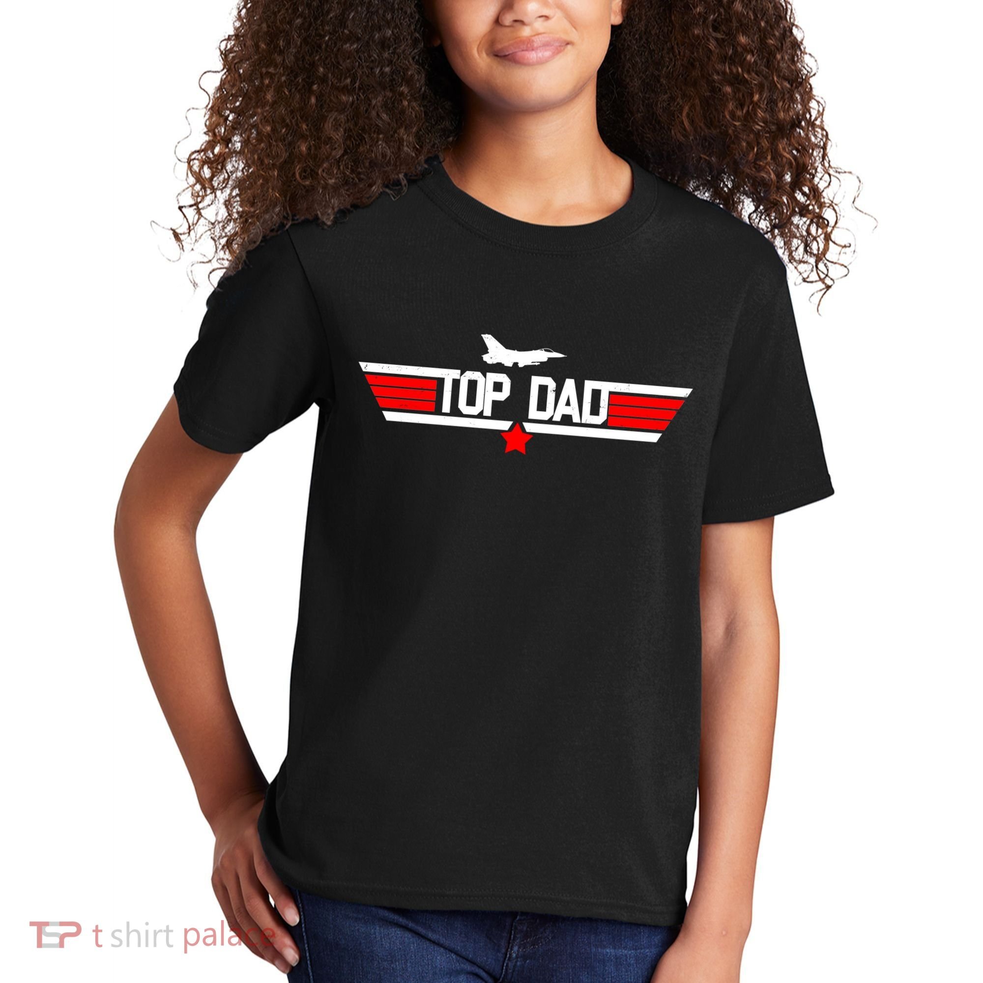 Top Dad Logo Father's Day Kids T-Shirt