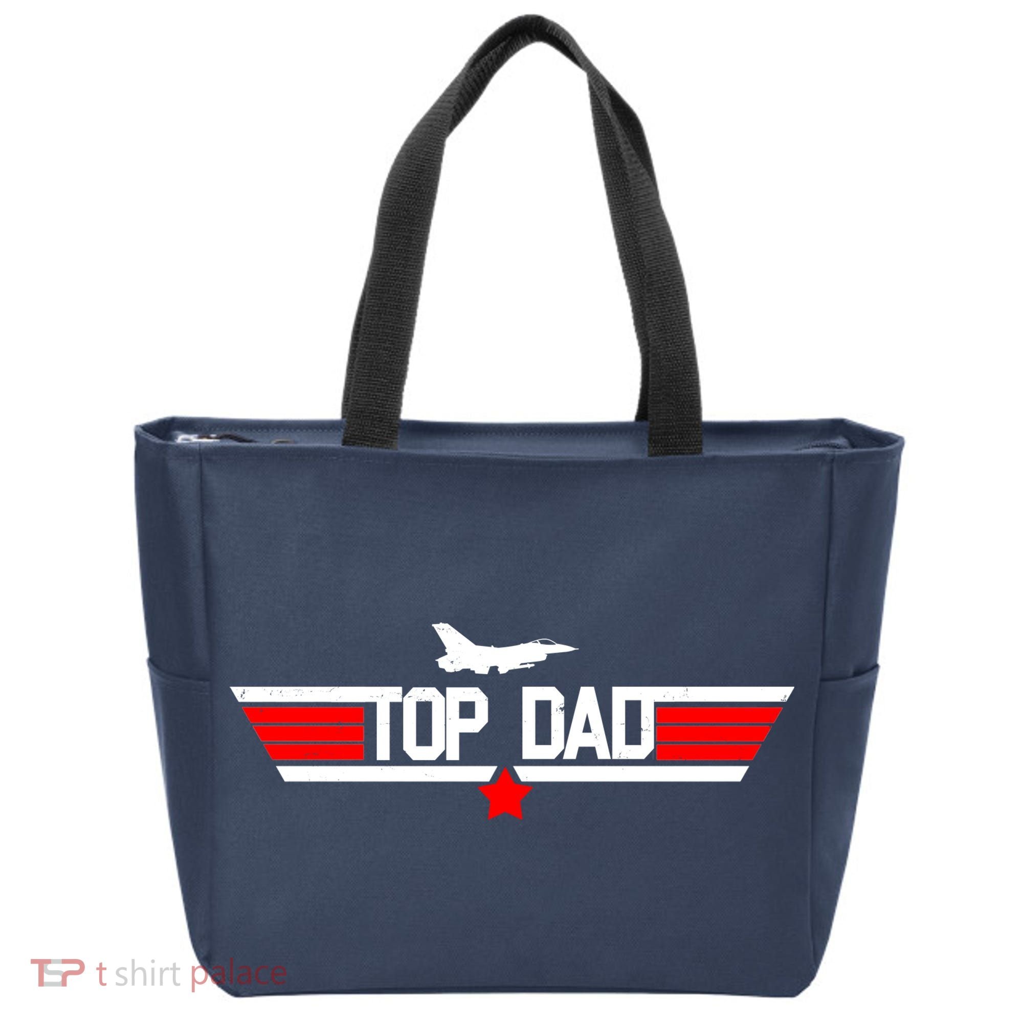 Top Dad Logo Father's Day Tote Bag