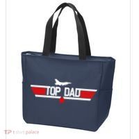 Top Dad Logo Father's Day Tote Bag thumb 3