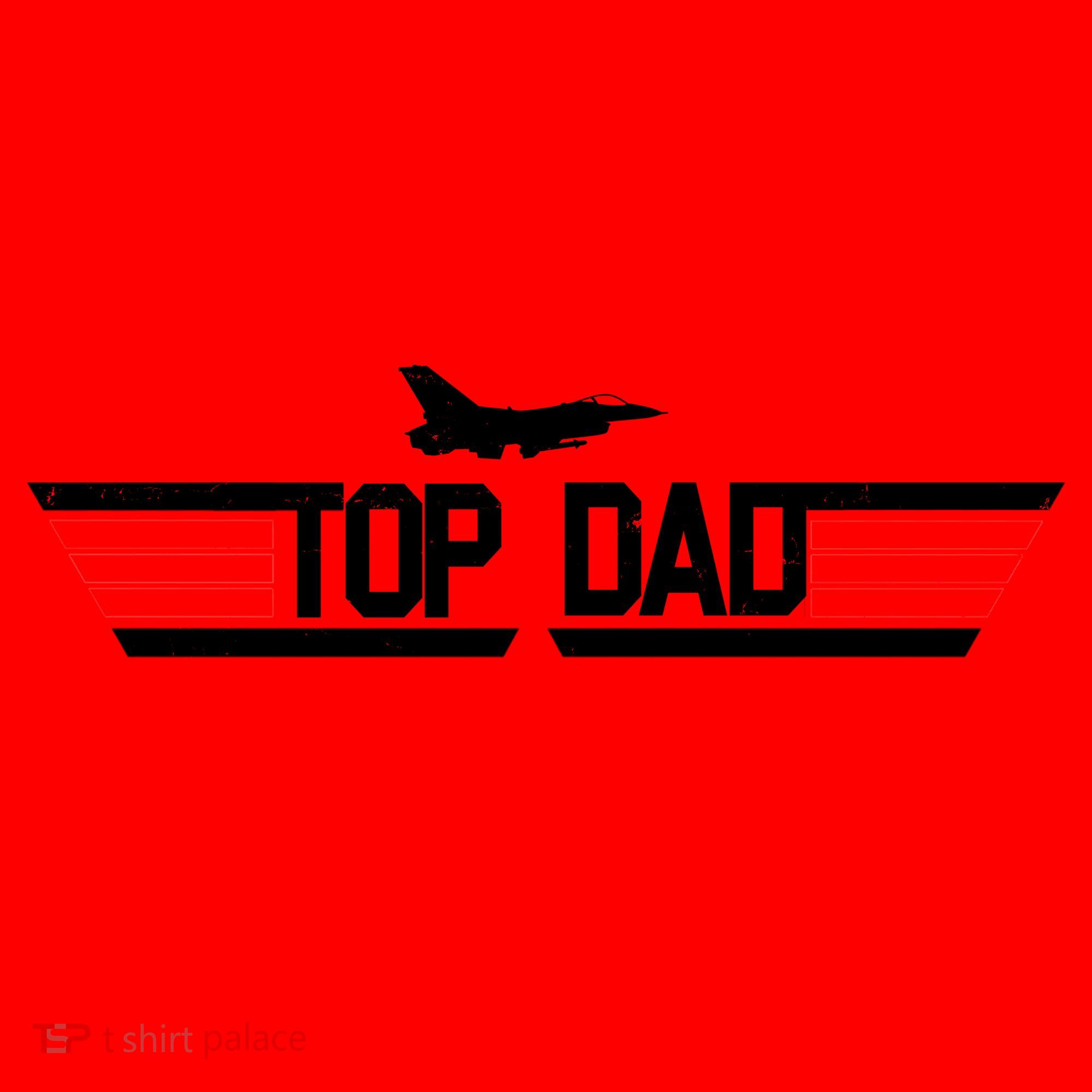 Top Dad Logo Father's Day Santa Hat