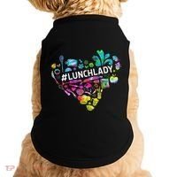 Tie Dye Lunch Lady Cafeteria Staff Welcome Back To School Doggie Tank thumb 0