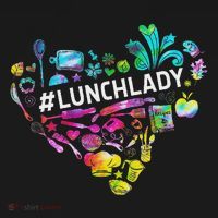 Tie Dye Lunch Lady Cafeteria Staff Welcome Back To School Mousepad thumb 1