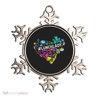 Tie Dye Lunch Lady Cafeteria Staff Welcome Back To School Ornament