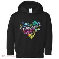 Tie Dye Lunch Lady Cafeteria Staff Welcome Back To School Toddler Hoodie thumb 0