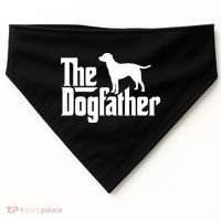 The Dogfather Labrador Funny Dog Owner USA-Made Doggie Bandana thumb 0