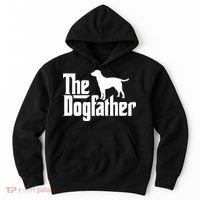 The Dogfather Labrador Funny Dog Owner Hoodie thumb 0
