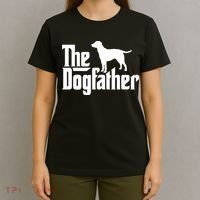 The Dogfather Labrador Funny Dog Owner T-Shirt thumb 4