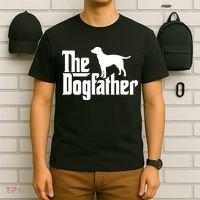 The Dogfather Labrador Funny Dog Owner T-Shirt thumb 6
