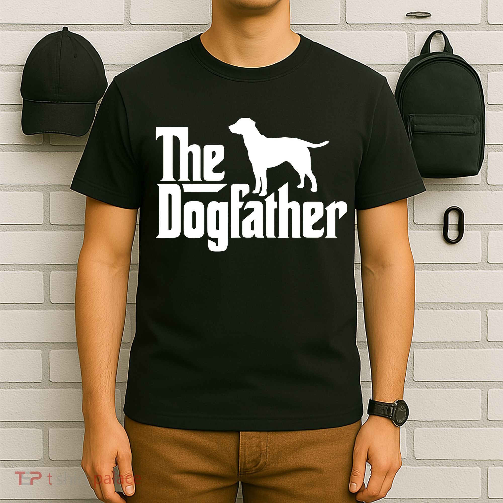 The Dogfather Labrador Funny Dog Owner T-Shirt