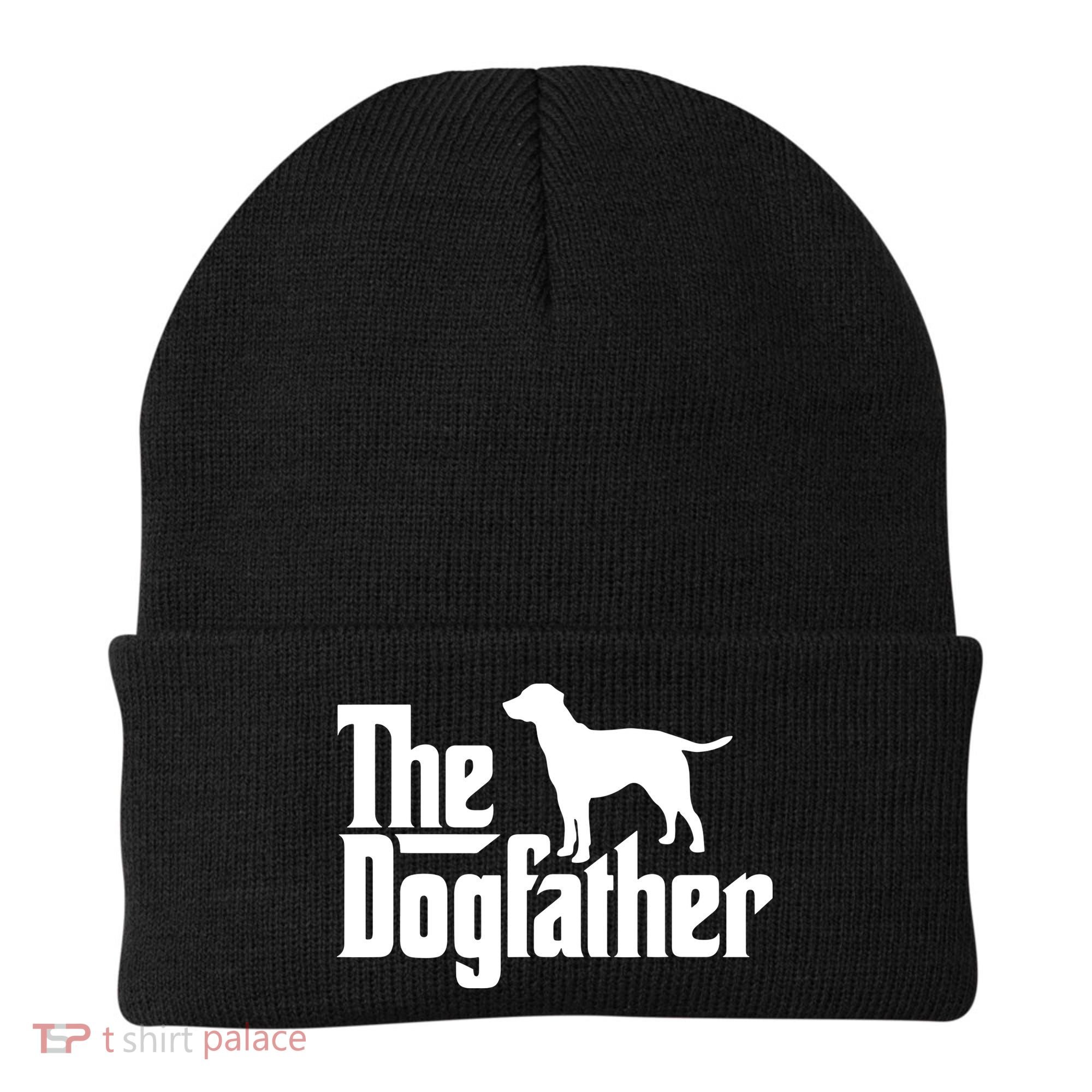 The Dogfather Labrador Funny Dog Owner Beanie