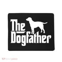 The Dogfather Labrador Funny Dog Owner Mousepad thumb 0