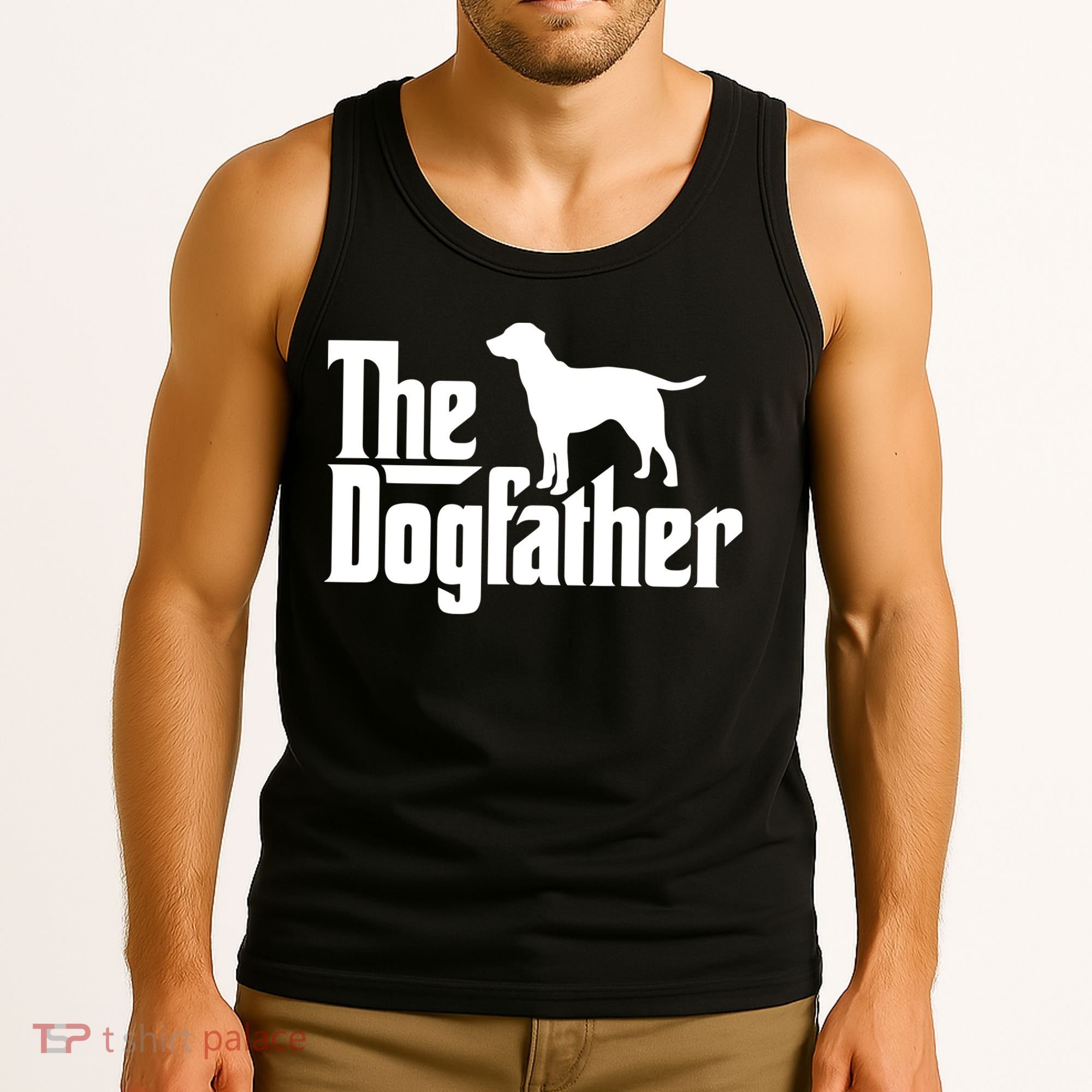 The Dogfather Labrador Funny Dog Owner Tank Top