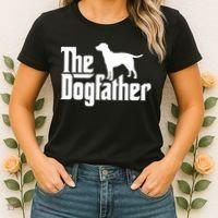 The Dogfather Labrador Funny Dog Owner Women's T-Shirt thumb 2