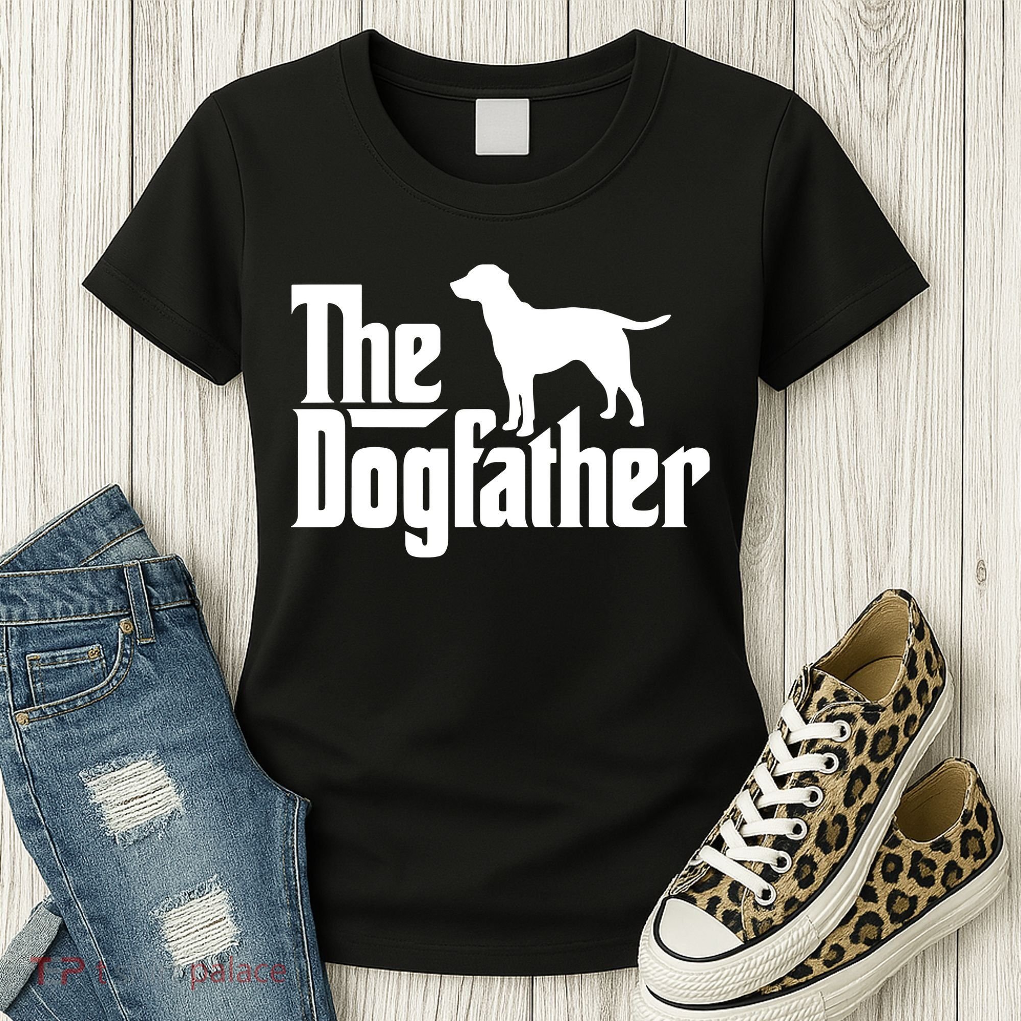 The Dogfather Labrador Funny Dog Owner Women's T-Shirt