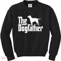 The Dogfather Labrador Funny Dog Owner Kids Sweatshirt thumb 0