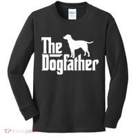 The Dogfather Labrador Funny Dog Owner Kids Long Sleeve Shirt thumb 0