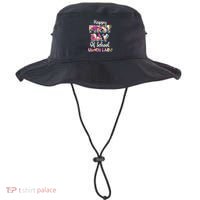 Tie Dye Leopard Happy First Day Of School Lunch Lady Bucket Hat thumb 0