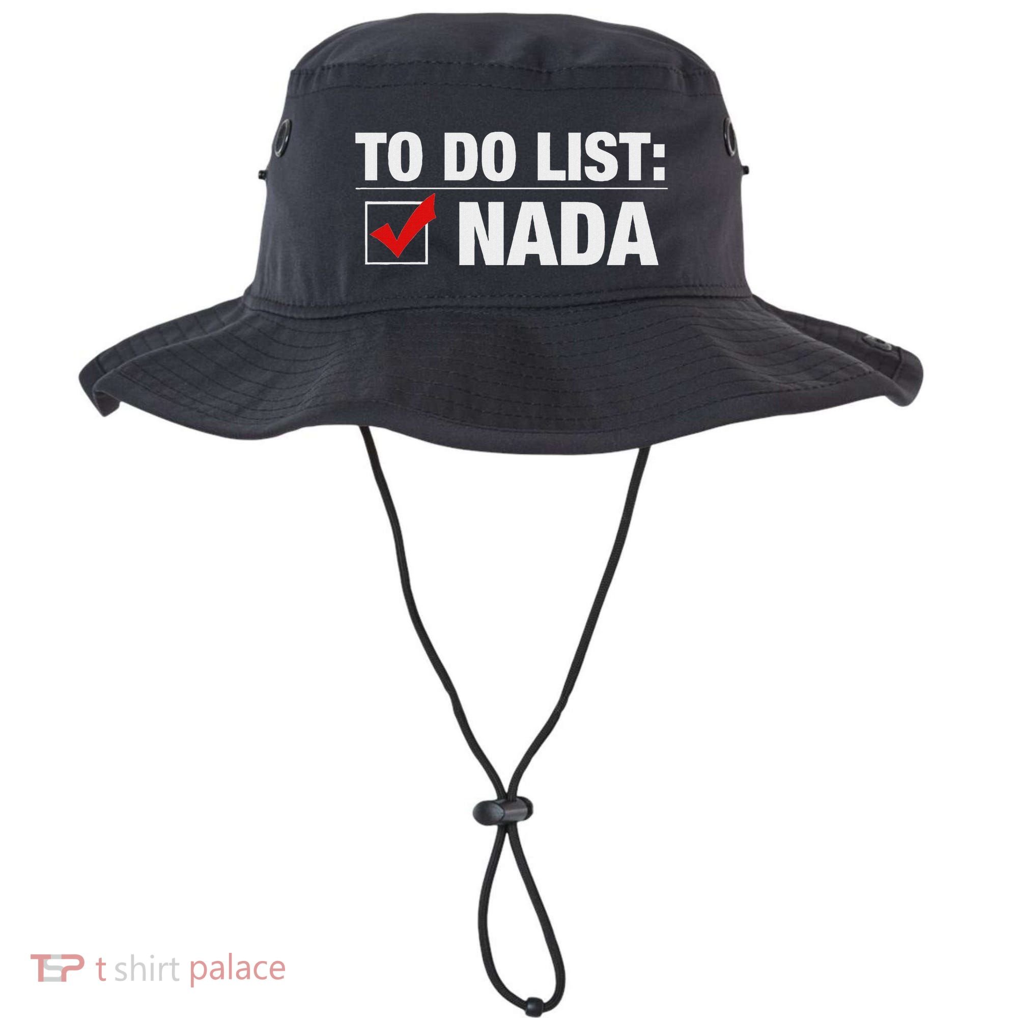 To Do List Nada Funny Bucket Hat