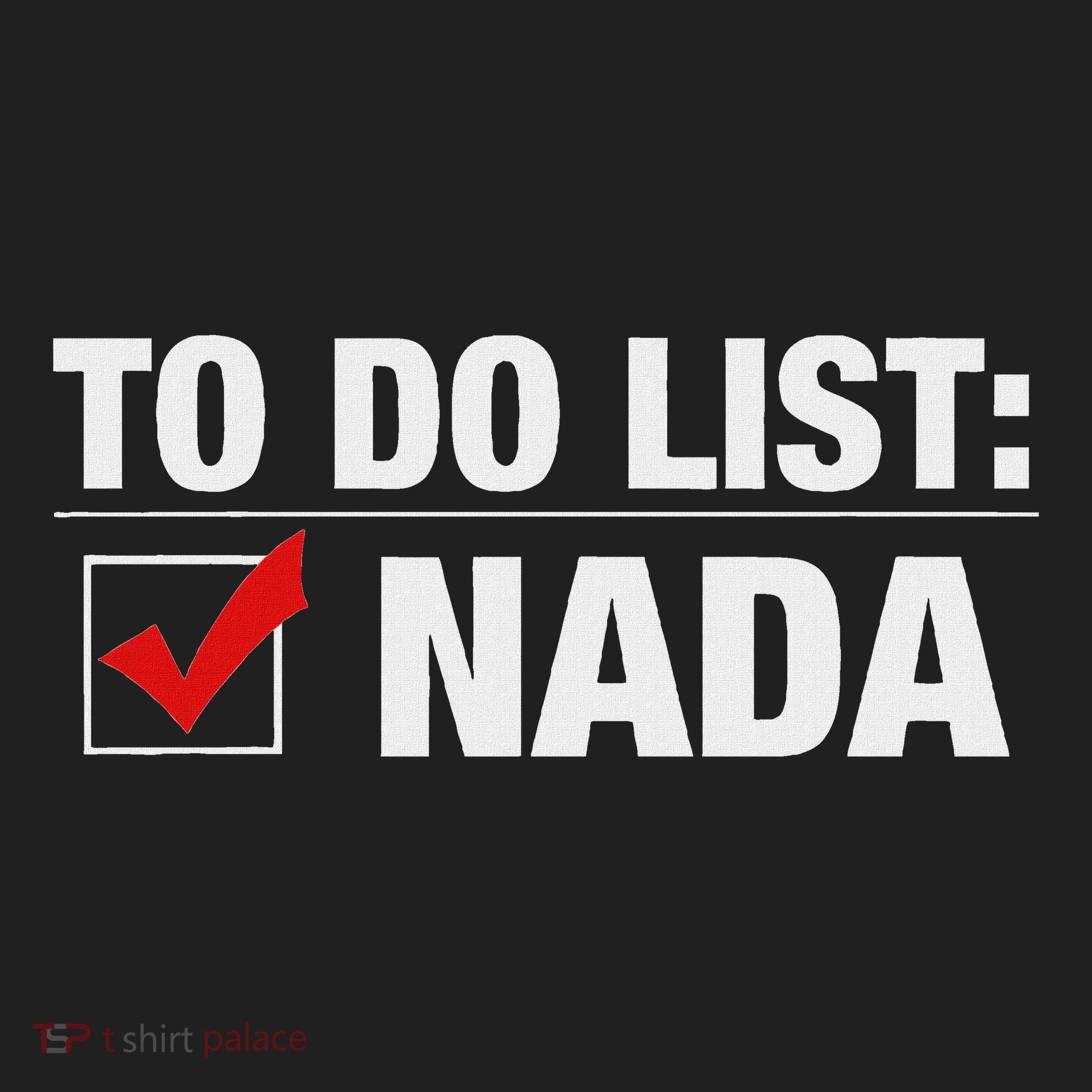 To Do List Nada Funny Hat