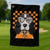 Tennessee Dog Lovers Coonhound Golf Towel thumb 1