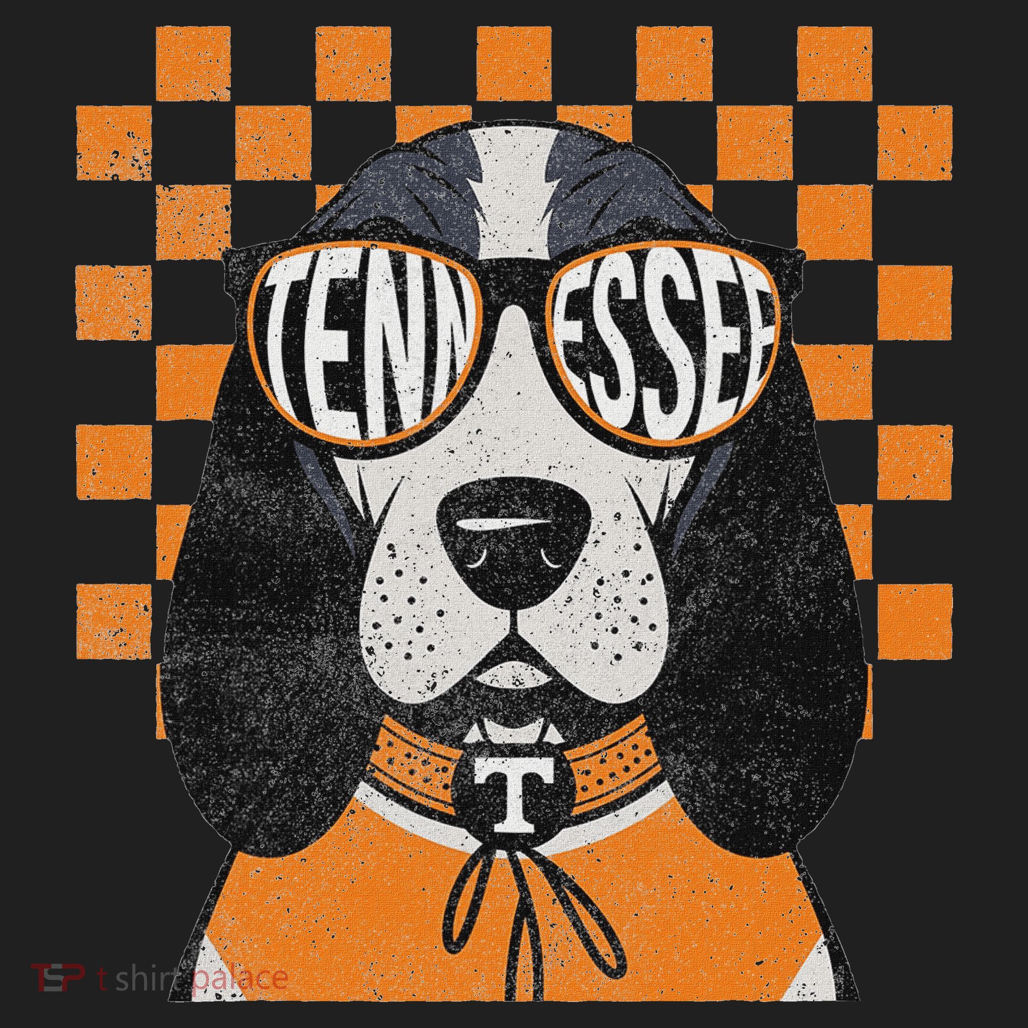Tennessee Dog Lovers Coonhound Golf Towel