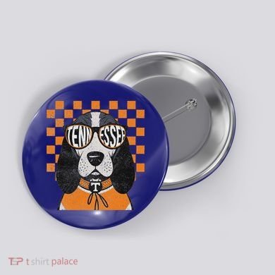 Tennessee Dog Lovers Coonhound Button