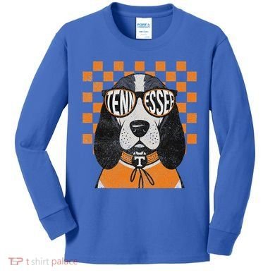 Tennessee Dog Lovers Coonhound Kids Long Sleeve Shirt