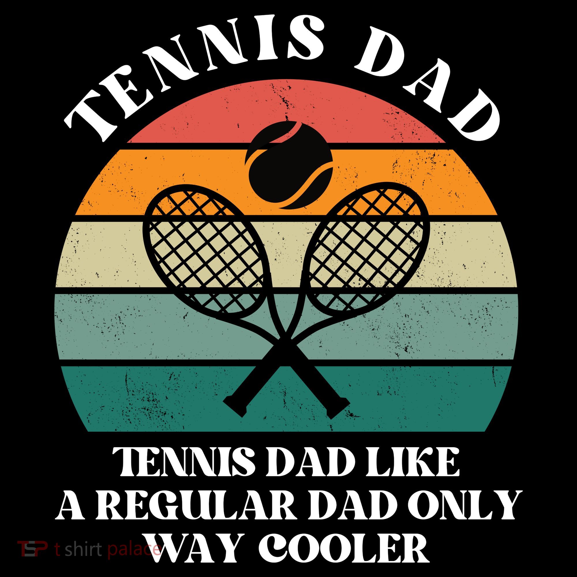 Tennis Dad Like A Regular Dad Only Way Cooler Coffee Mug