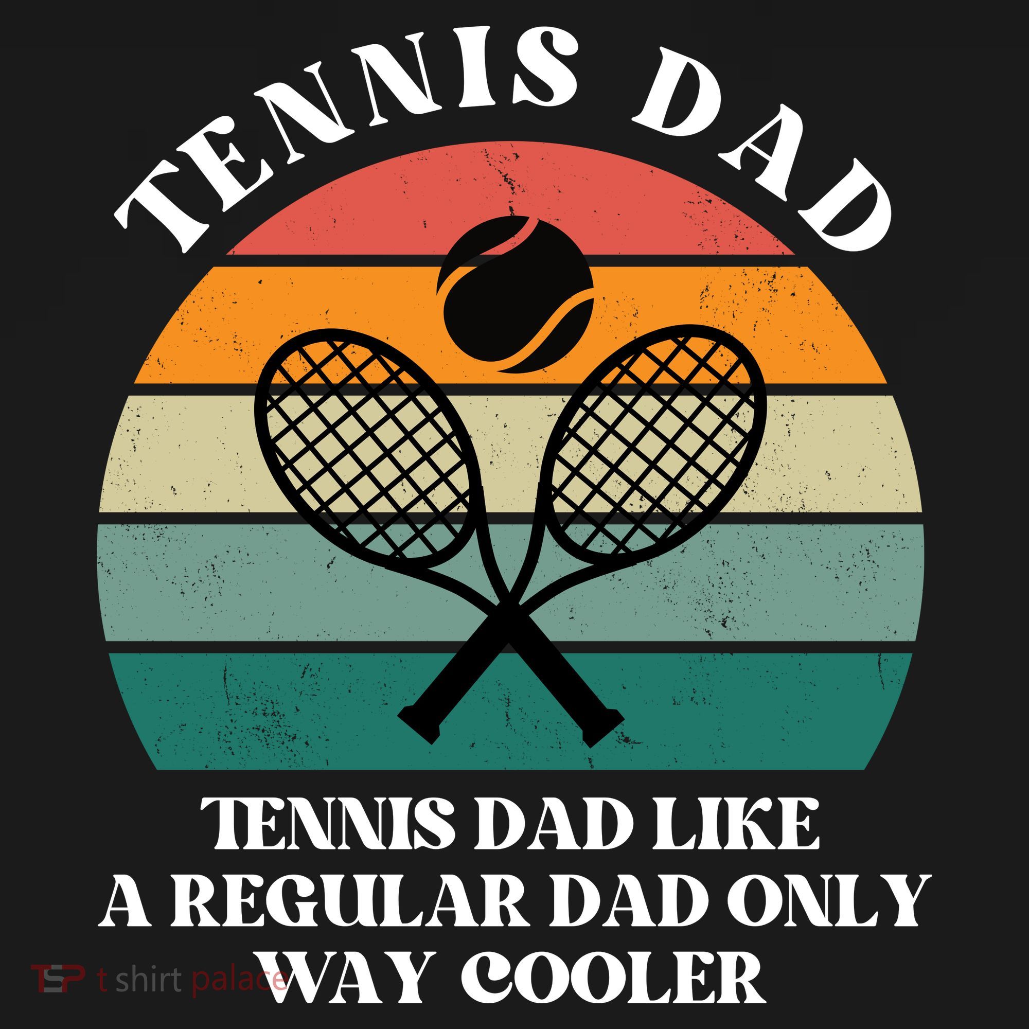 Tennis Dad Like A Regular Dad Only Way Cooler Mousepad
