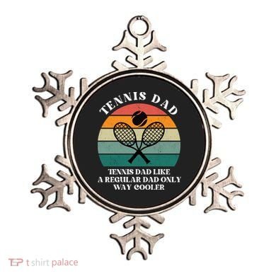 Tennis Dad Like A Regular Dad Only Way Cooler Ornament