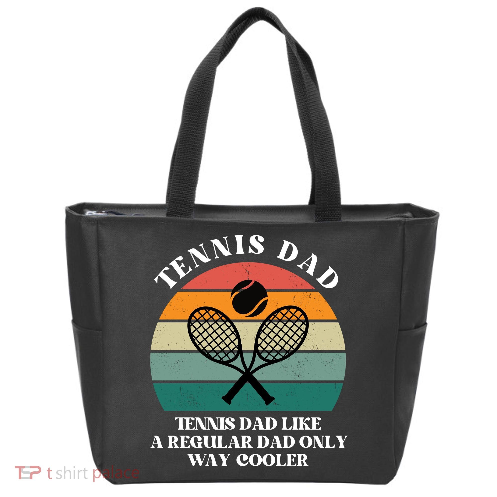 Tennis Dad Like A Regular Dad Only Way Cooler Tote Bag